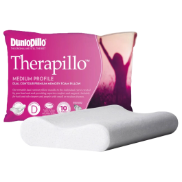 Dunlopillo Therapillo Premium Memory Foam Pillow Medium Profile