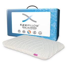 Flexi Pillow Harmony Travel Contoured Memory Foam Pillow