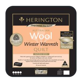 Herington Winter Australian Wool Quilt