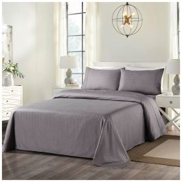 Striped Bamboo Blend Sheet Set
