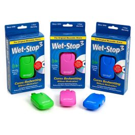 Wet-Stop 3 Blue Bedwetting Enuresis Alarm with Loud Sound and Strong  Vibration for Boys or Girls, Proven Solution for Bedwetters