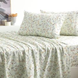 Park Avenue Wattle 175 GSM Egyptian Cotton Flannelette Sheet Set
