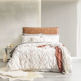 Park Avenue Winter Berry 175 GSM Egyptian Cotton Flannelette Quilt Cover Set
