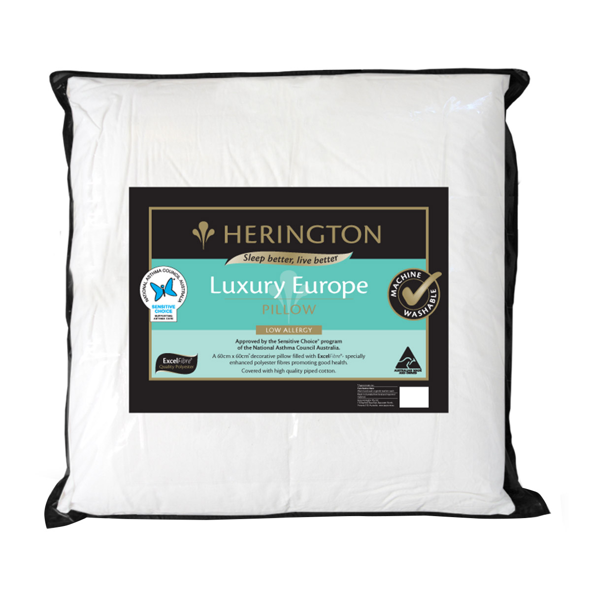 Herington Luxury Cotton Sateen King Pillow Case