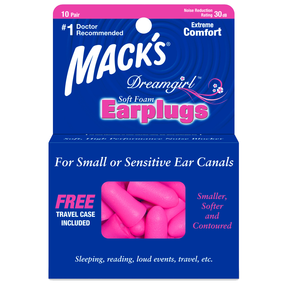 Mack's Dreamgirl Foam Earplugs