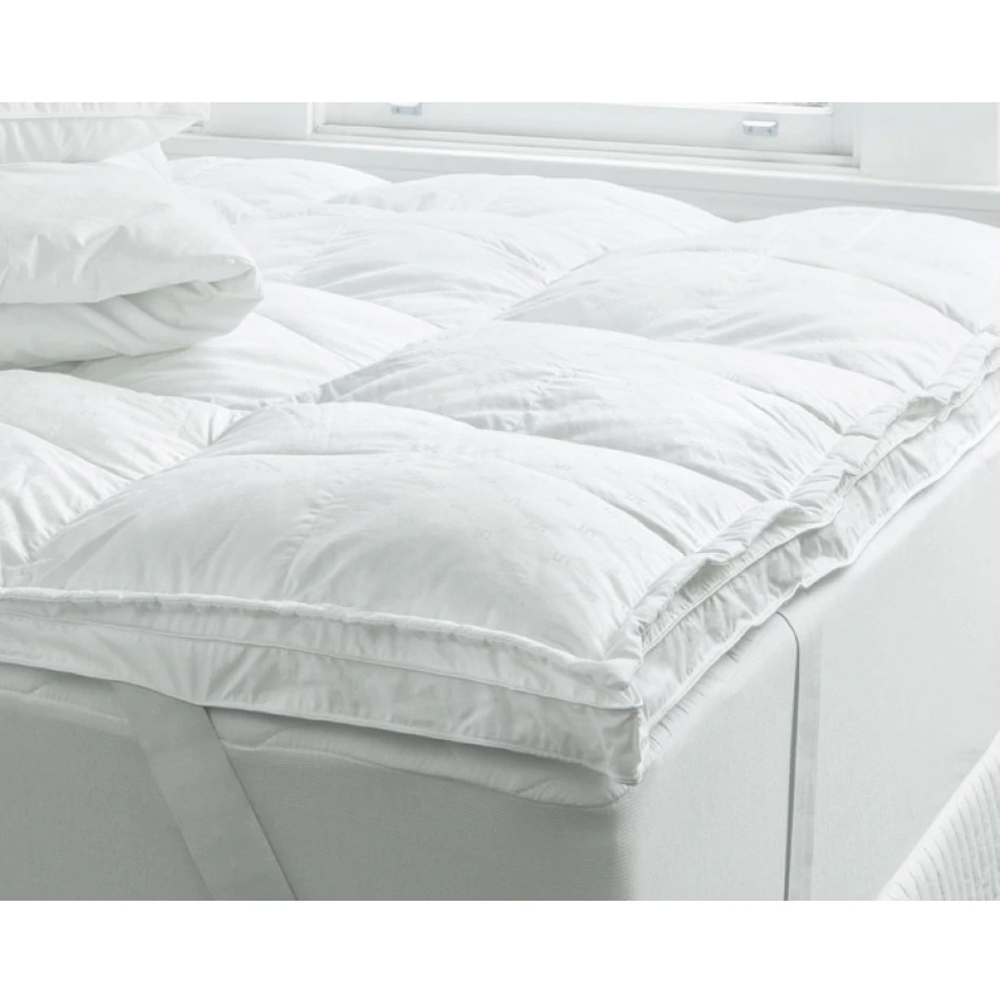 Sheridan Deluxe 50 White Goose Feather and Down Pillow