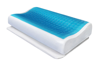 Pillow with Cool Gel on top