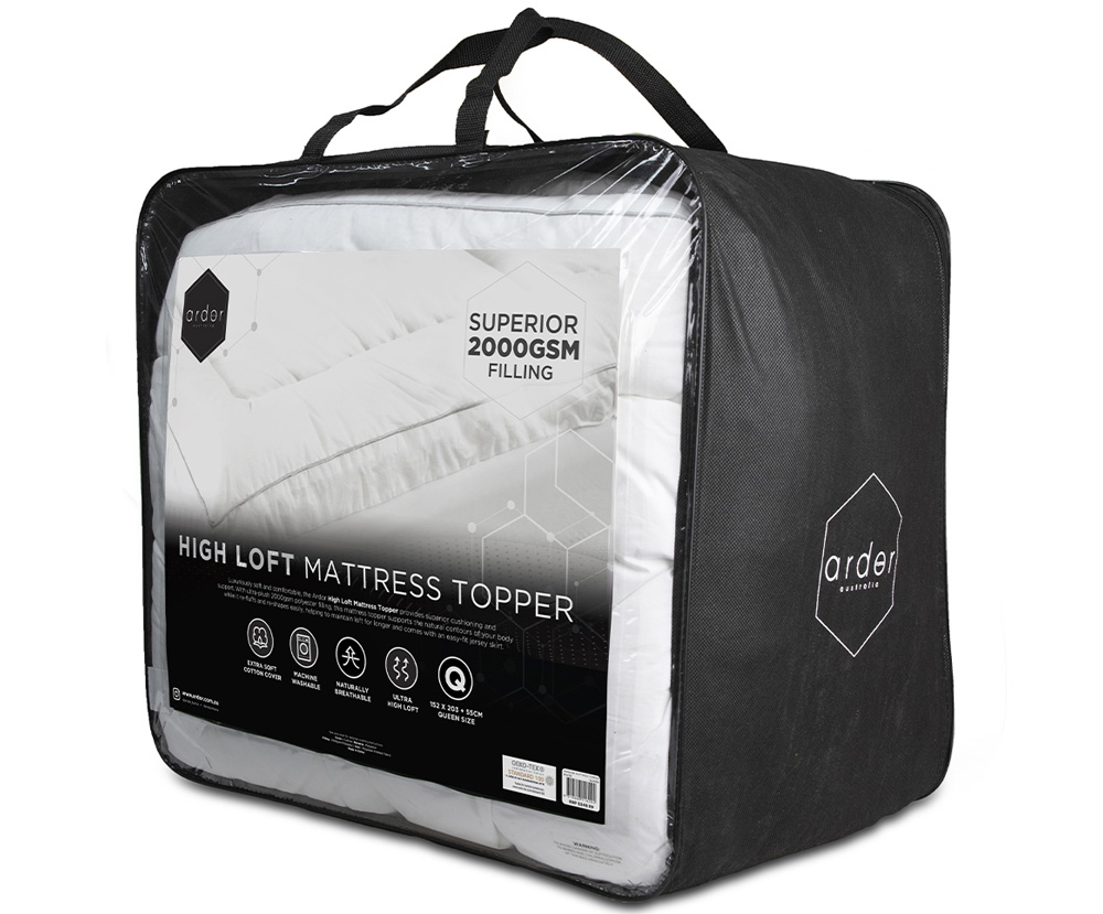 ardor 2000gsm mattress topper review