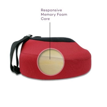Cabeau Evolution 2.0 Cool Memory Foam Neck Travel Pillow – Red (TPEC2825)