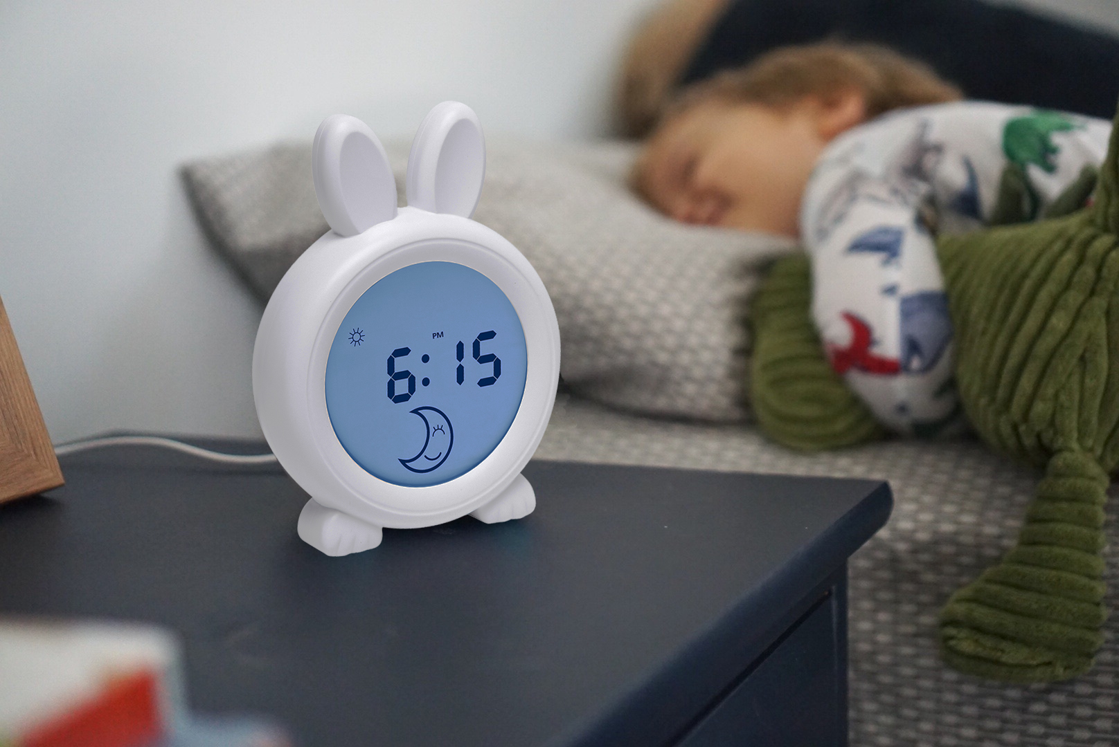 Bunny Childrens Sleep Trainer Clock