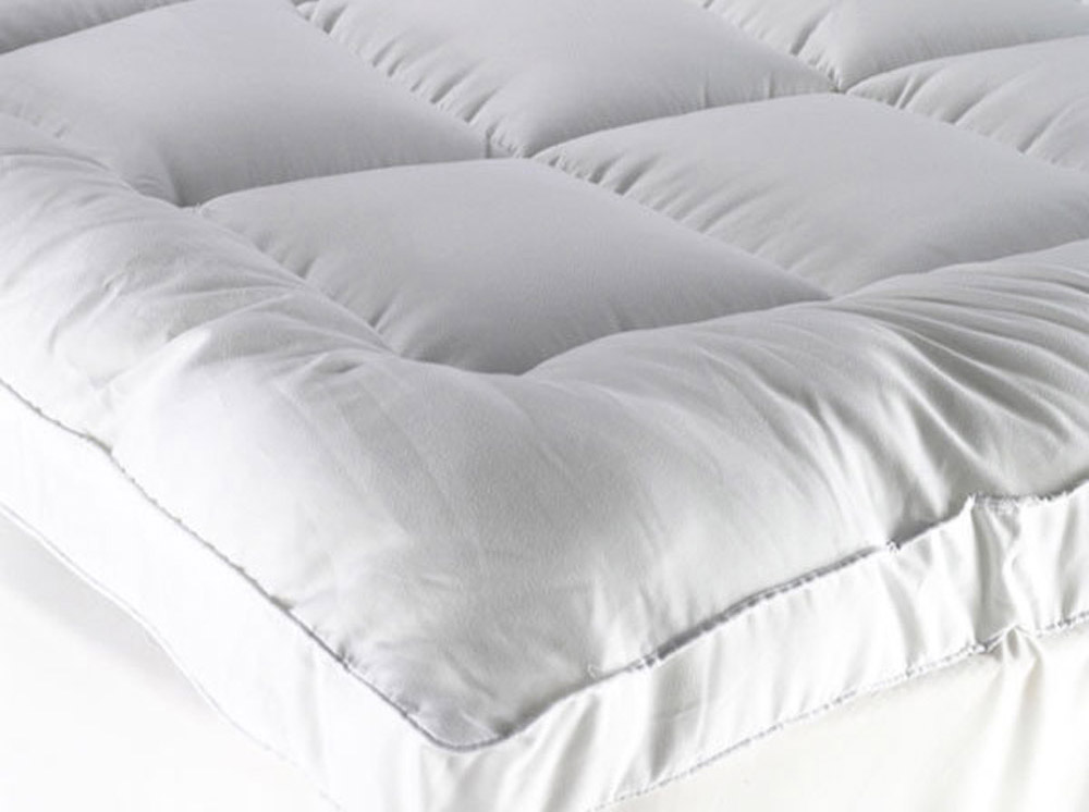 down illusion pillowtop mattress topper - serta