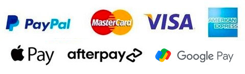 Pay with Paypal, Mastercard, VISA, Diners club, American Express, Cheque, EFT